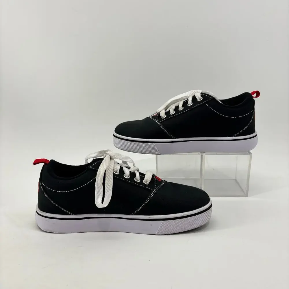 Heelys Sneakers Boys 5 Youth Black Canvas Lace Up Pro 20 / HE100757